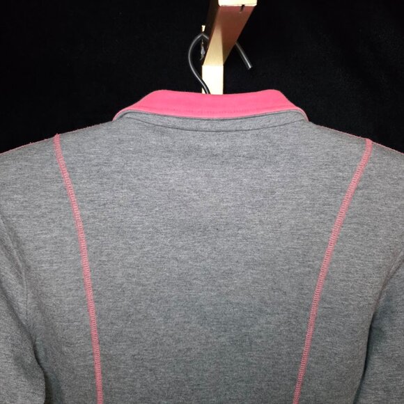 Bloomingdale's Women's Athleisure Jacket in Gray/Pink M - Picture 7 of 9